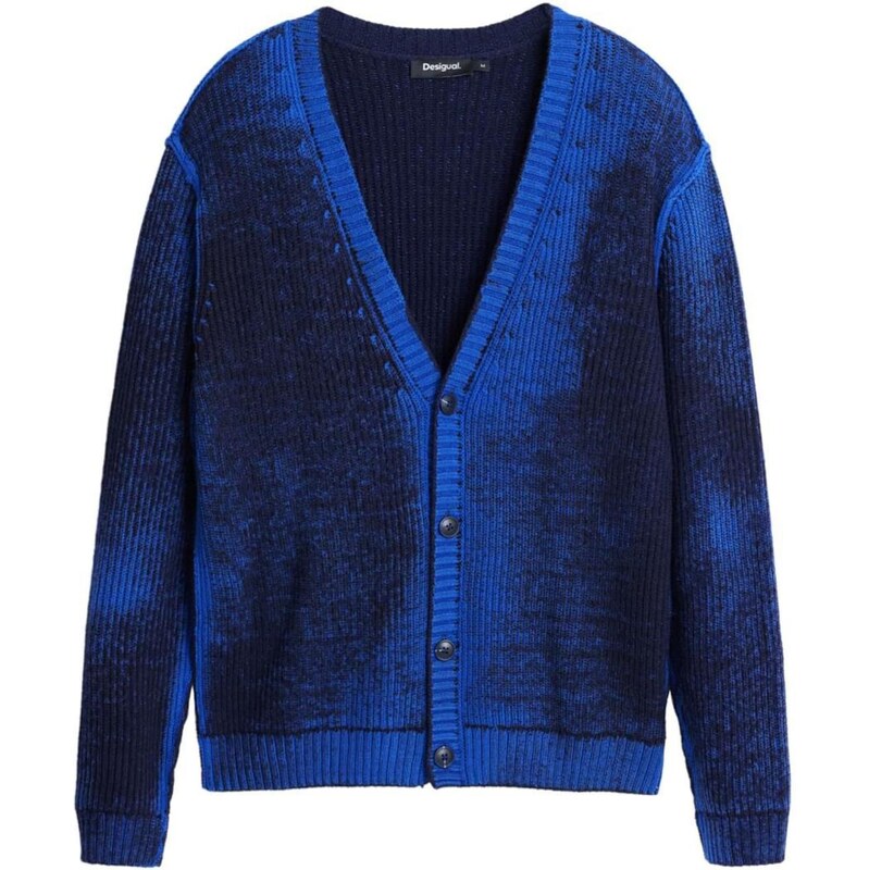 Desigual Kardigán modrá / námornícka modrá 65889616