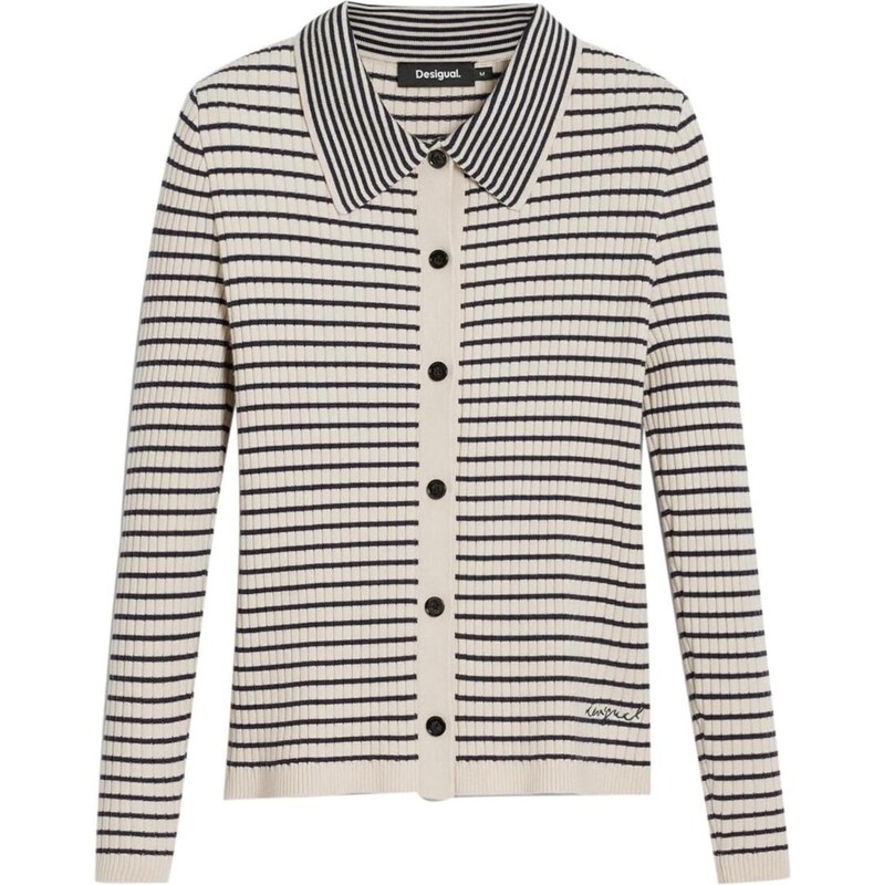 Desigual Kardigán čierna / biela 65460895