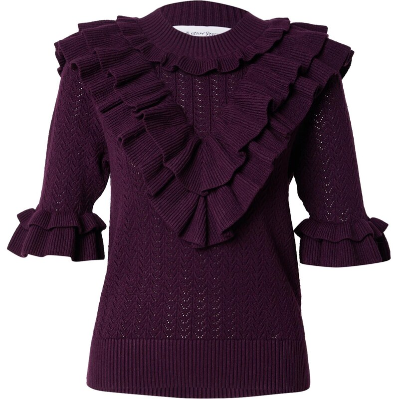 & Other Stories Sveter baklažánová 65905900