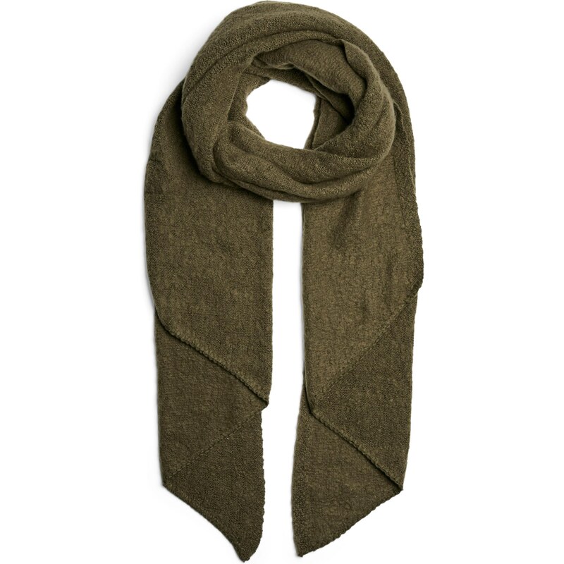 PIECES Šál PCPyron olivová 65890736