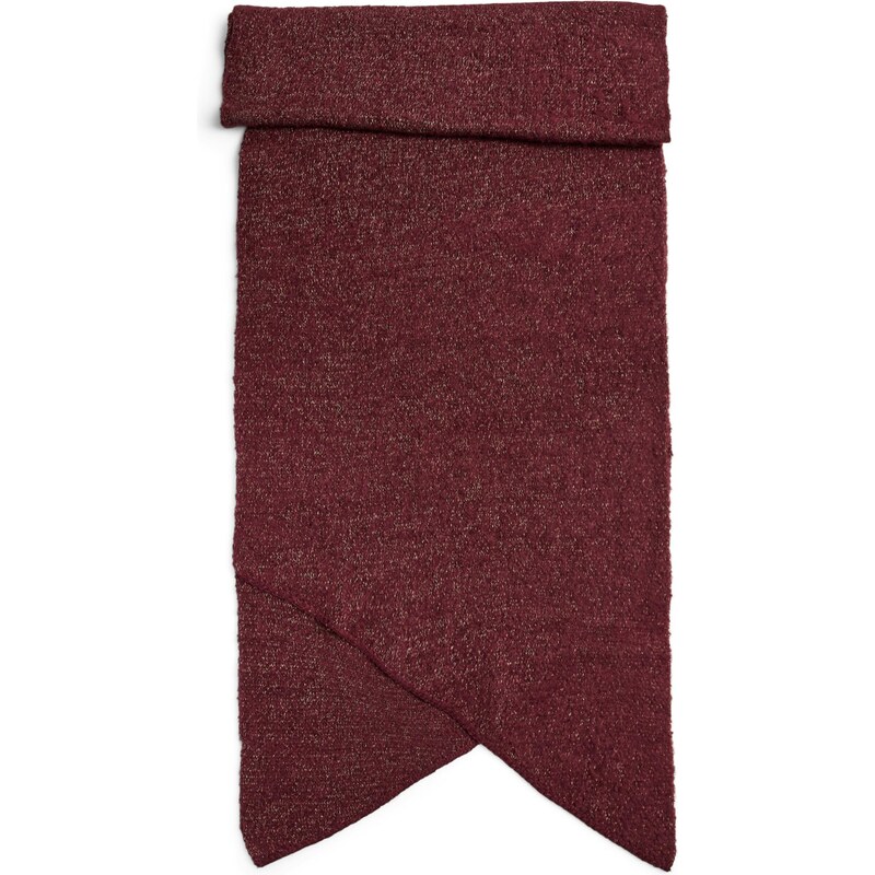PIECES Šál PCPYRON vínovo červená 65890717
