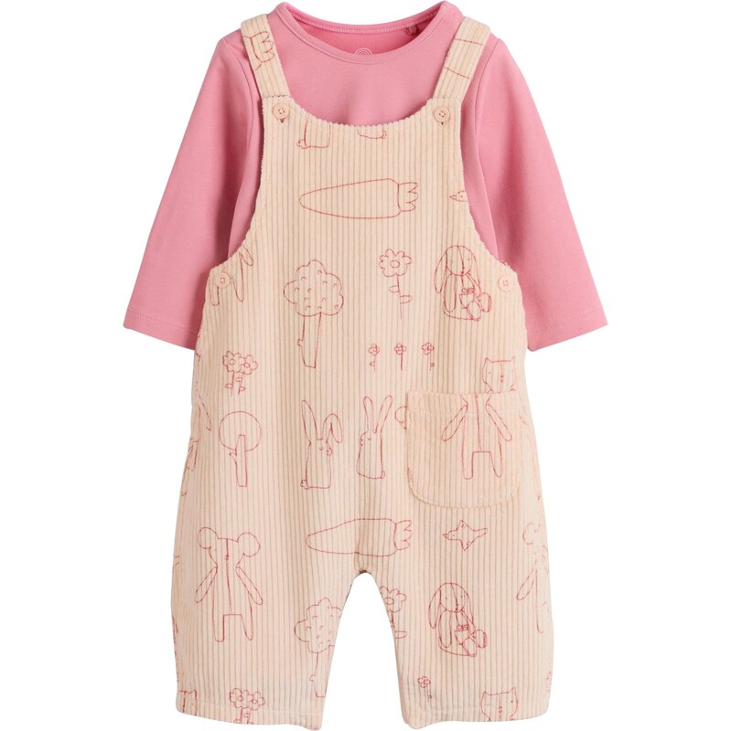 Next Set béžová / svetloružová 65887798