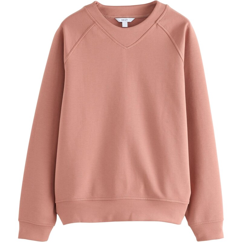 Next Mikina gaštanová 65661200