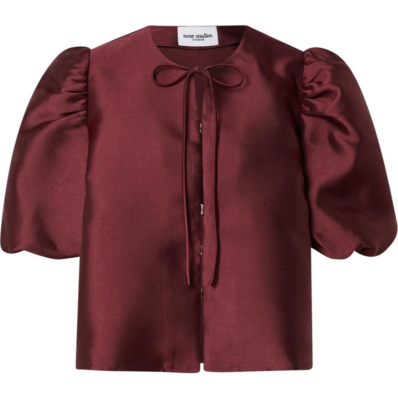 noar studios Blúzka burgundská 65537641