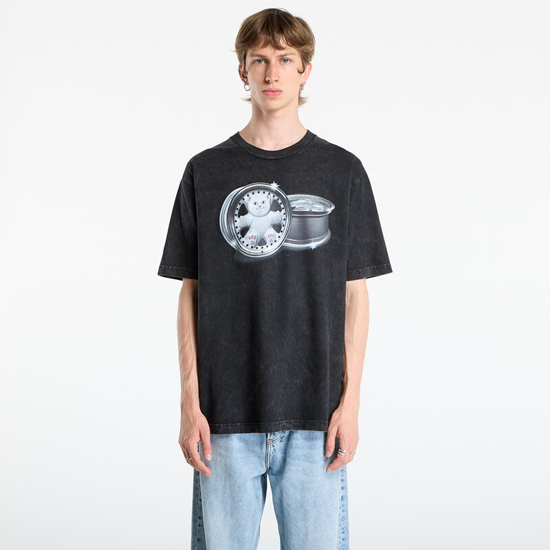 Tričko RIPNDIP Nerm Wheels Tee Black Vintage Wash M 65451101