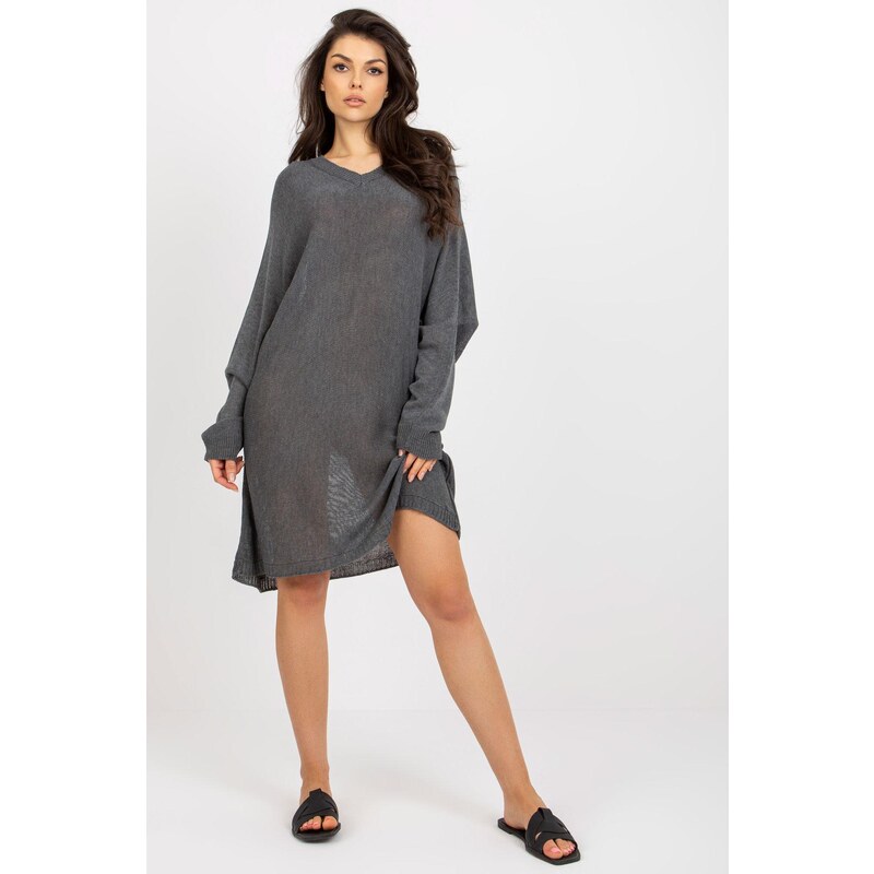 MladaModa Dlhý letný sveter s véčkovým výstrihom model 100157 65463071