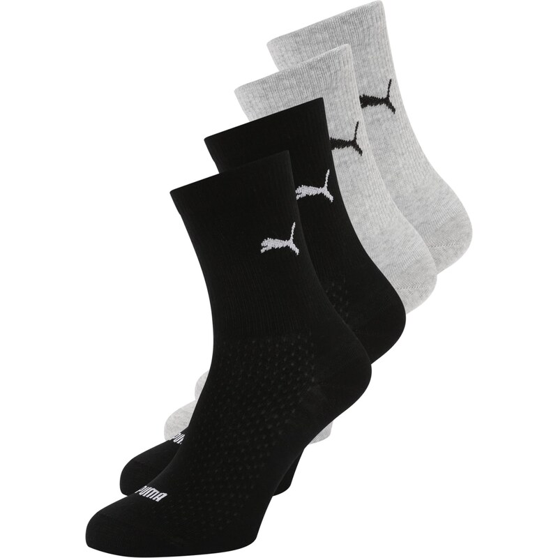 PUMA Ponožky sivá / čierna 64898175