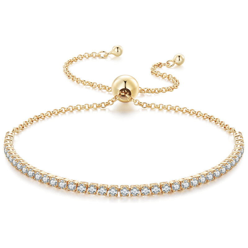 Dámsky strieborný náramok BELLINA 65463443