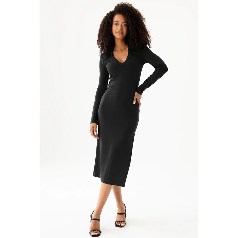 Mosquito Dámske elegantné šaty Mirelle čierne, Farba čierna 65463621