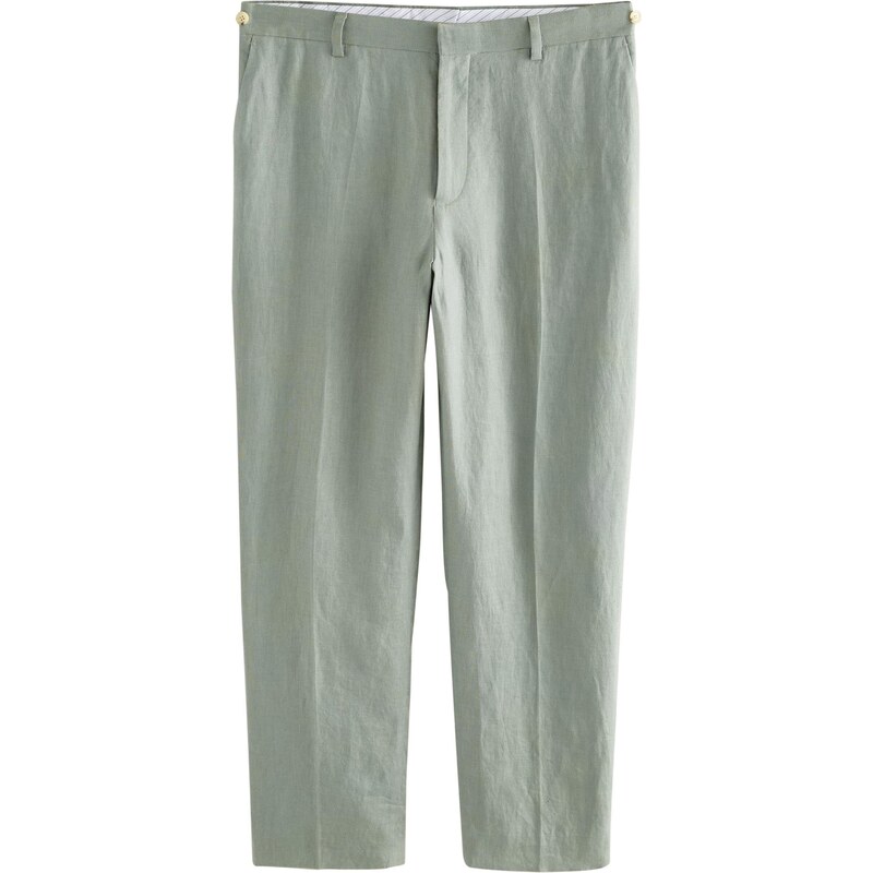 Next Nohavice s pukmi pastelovo zelená 65464640