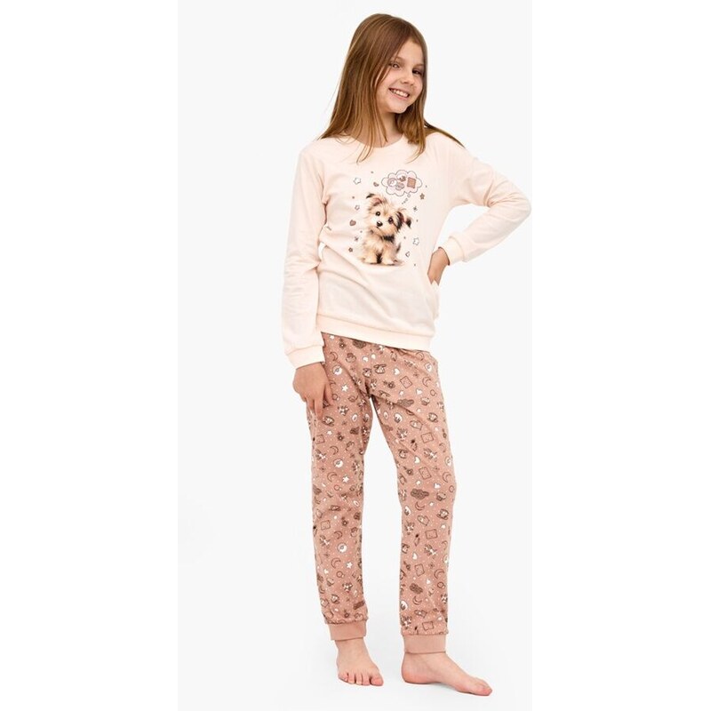 Cornette Dievčenské pyžamo Sweet Dog ComfortPlus 65464235
