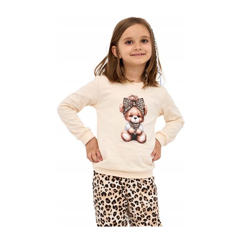 Cornette Dievčenské pyžamo Panther ComfortPlus 65464236