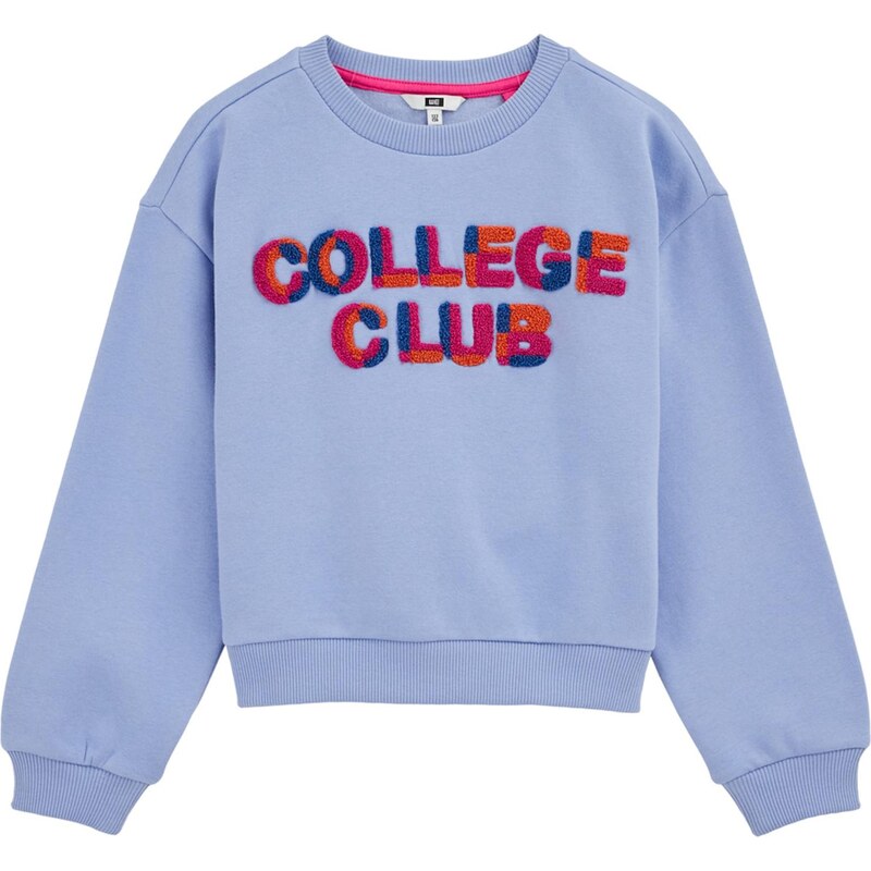 WE Fashion Mikina svetlomodrá / tmavomodrá / homárová / ružová 65657544