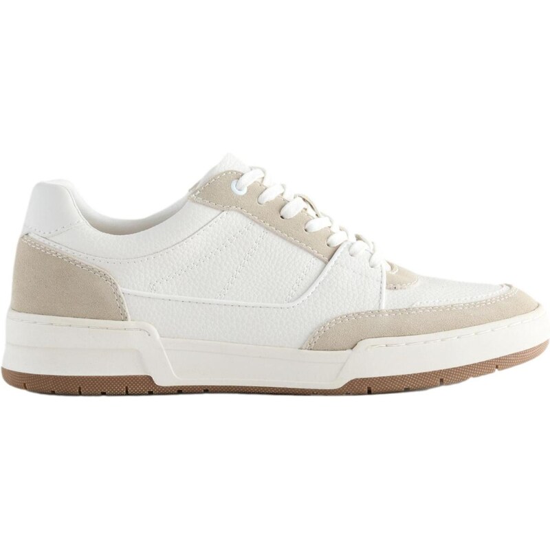 Next Nízke tenisky Smart Casual béžová / biela 65905907