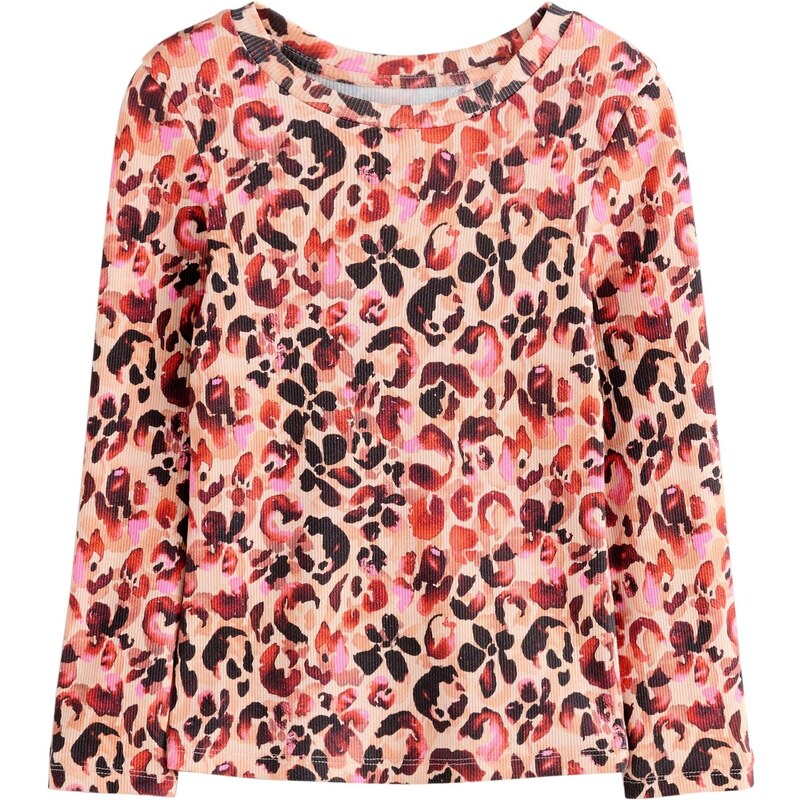 Next Tričko marhuľová / eozín / červená / čierna 65922352