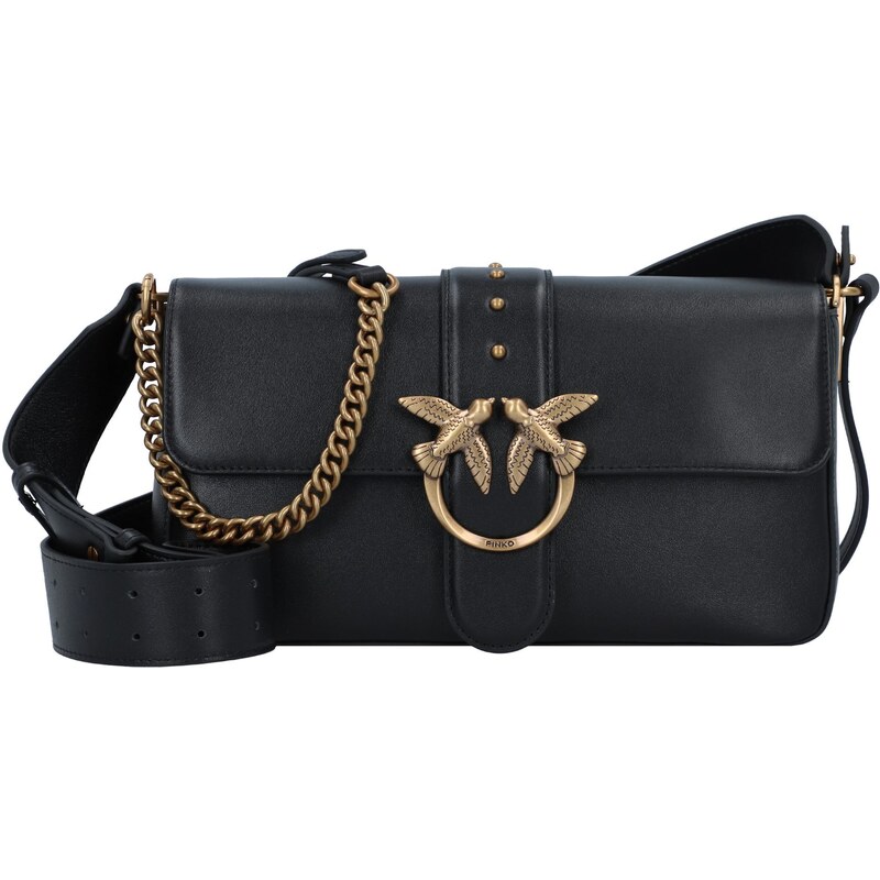 PINKO Taška cez rameno Love One Classic čierna 65877216