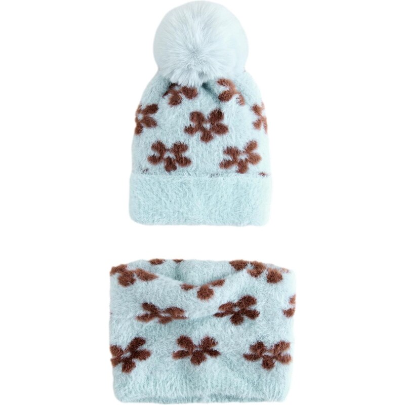 Next Set svetlomodrá / čokoládová 65891705