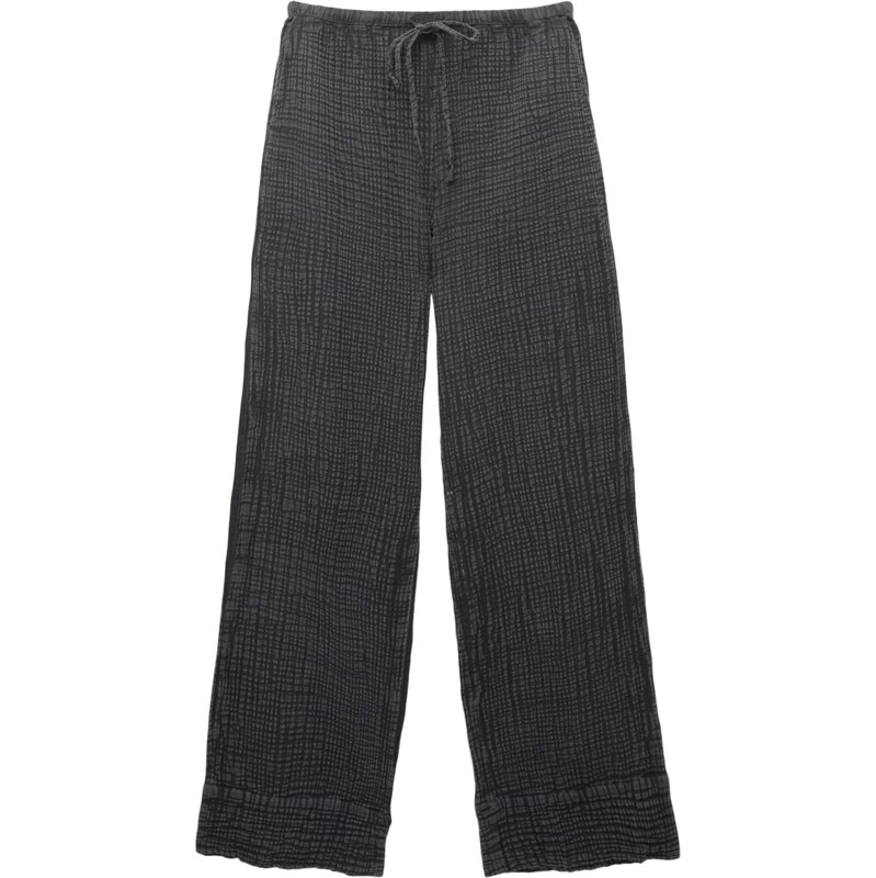 Pull&Bear Nohavice antracitová / svetlosivá 65886054