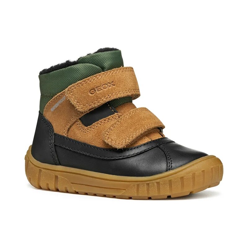 Detské zimné kožené topánky Geox OMAR 65477865