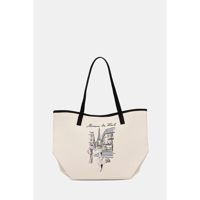 Bavlnená taška Karl Lagerfeld K/SKETCH 65478565