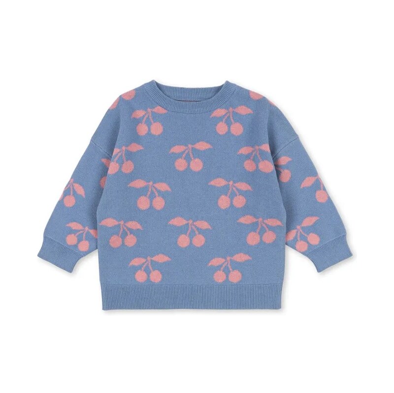 Detský bavlnený sveter Konges Sløjd LAPIS KNIT SWEATER GOTS 65478548