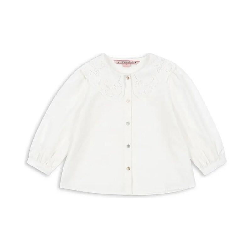 Detská bavlnená košeľa Konges Sløjd RILO COLLAR SHIRT GOTS 65477835