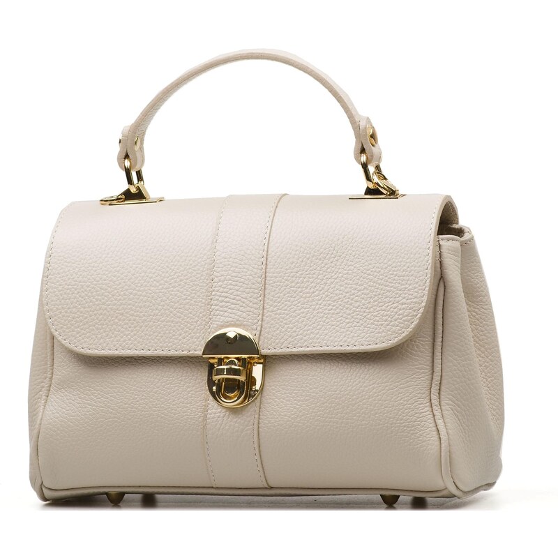 Blaire Kožená kabelka Ania béžová 65468849