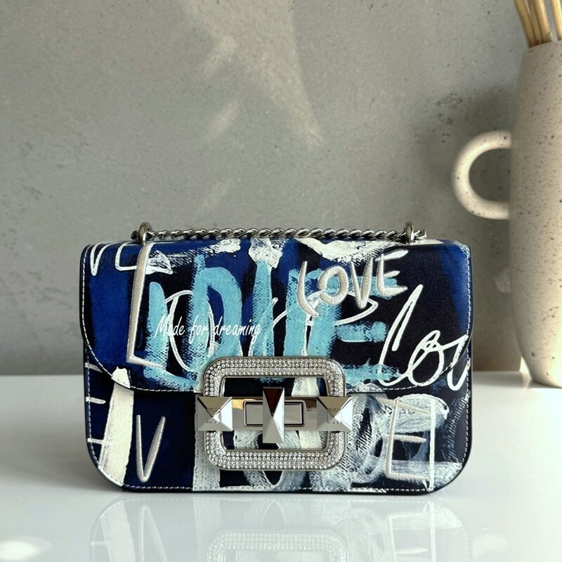 Kožená kabelka CROMIA IT Love 65467199