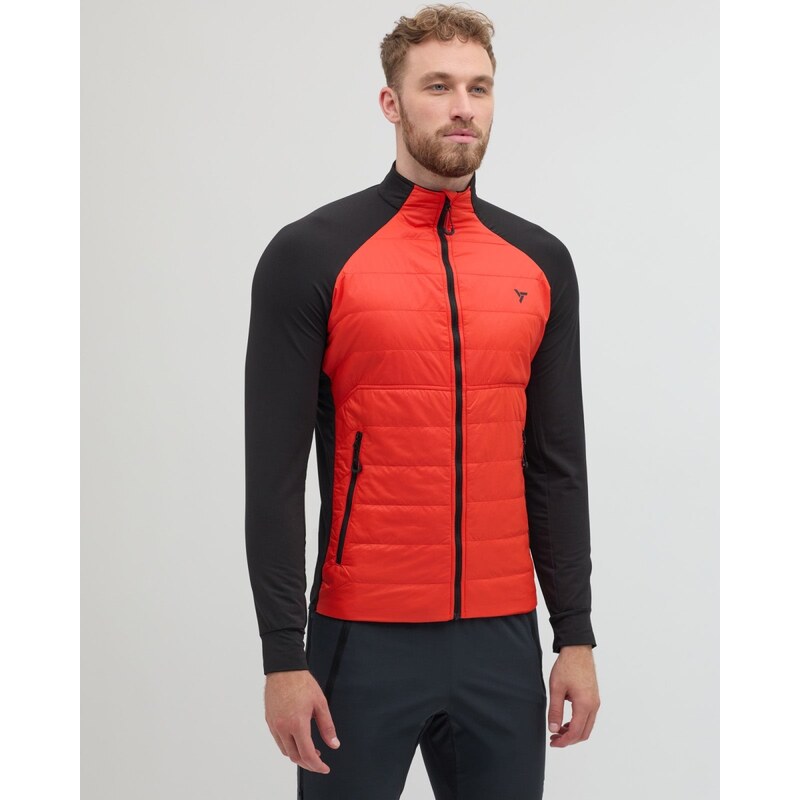 Pánska funkčná mikina Silvini Grado čierna/červená 65472397