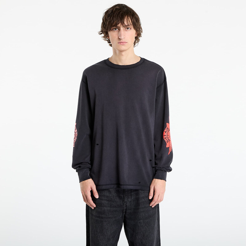 Tričko Jordan Rare Air Mens Long-Sleeve T-Shirt Black/ Chile Red XL 65469370