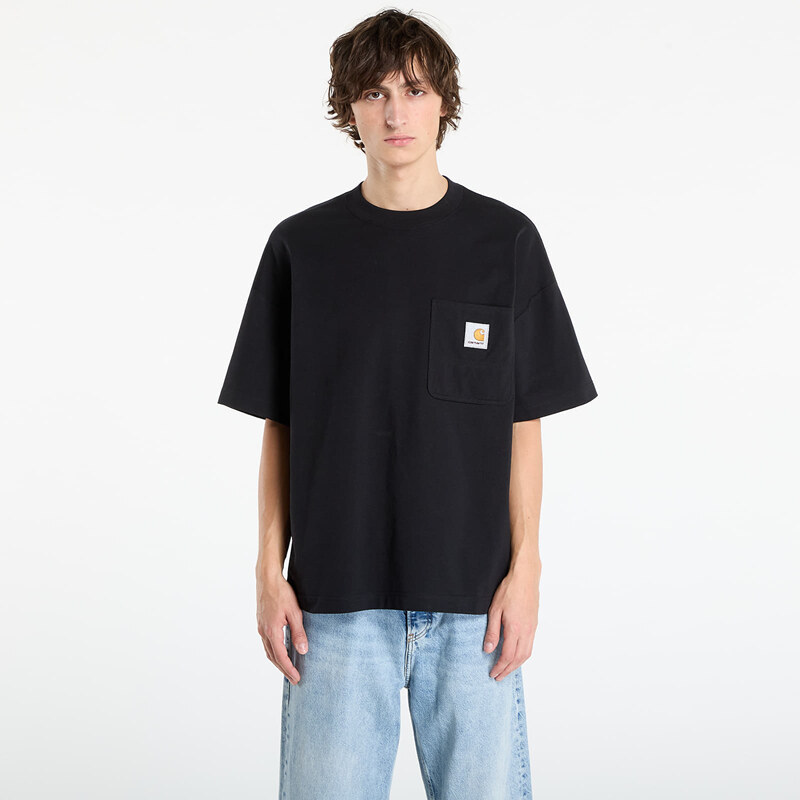 Tričko Carhartt WIP S/S Work Pocket T-Shirt UNISEX Black M 65469329
