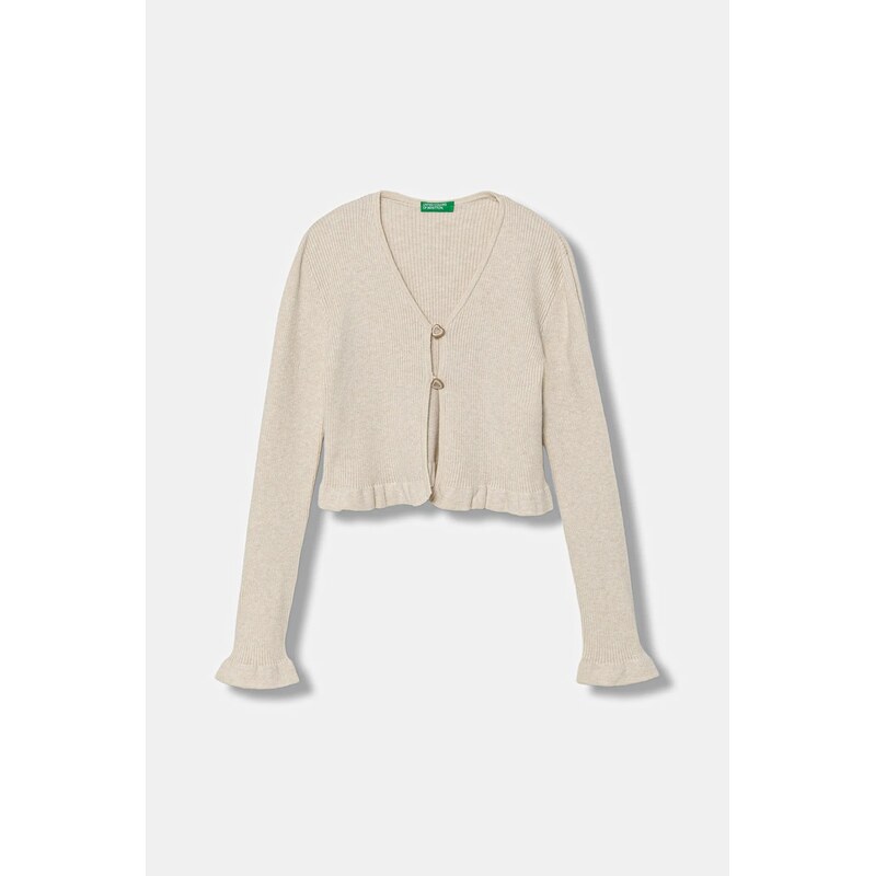 Detský kardigan s prímesou vlny United Colors of Benetton 65471671