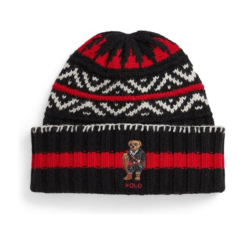Čiapka s prímesou vlny Polo Ralph Lauren 65472107