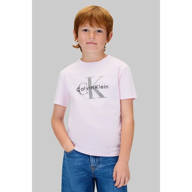 Detské bavlnené tričko Calvin Klein Jeans 65471895