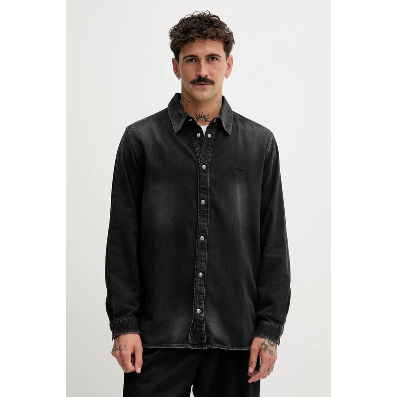 Rifľová košeľa Diesel D-SIMPLY 65472125