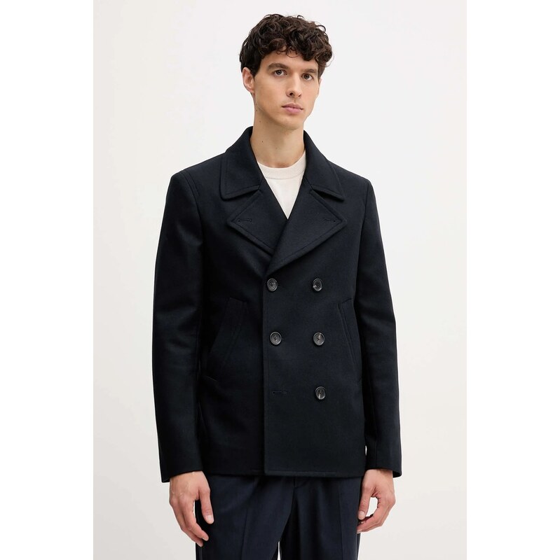 Kabát s prímesou vlny PS Paul Smith 65472378