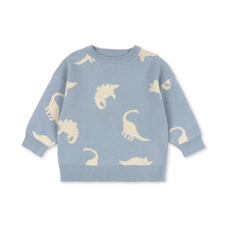 Detský bavlnený sveter Konges Sløjd LAPIS KNIT SWEATER GOTS 65478549