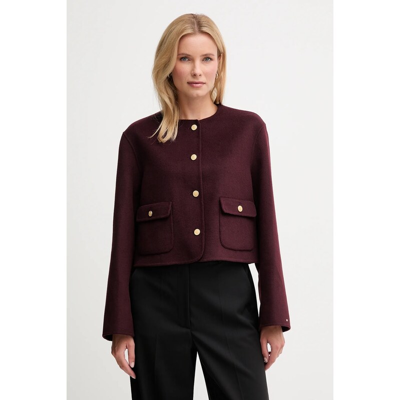 Vlnený kabát Tommy Hilfiger 65473061
