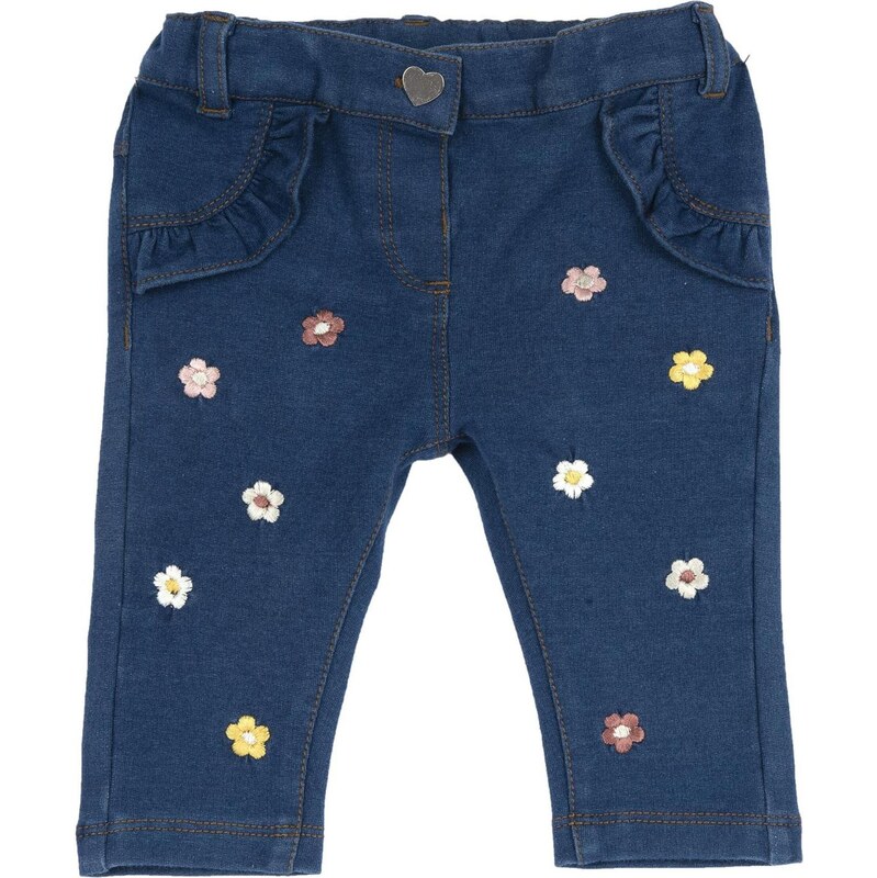 Chicco Nohavice modrá denim / žltá / rosé / biela 65655758