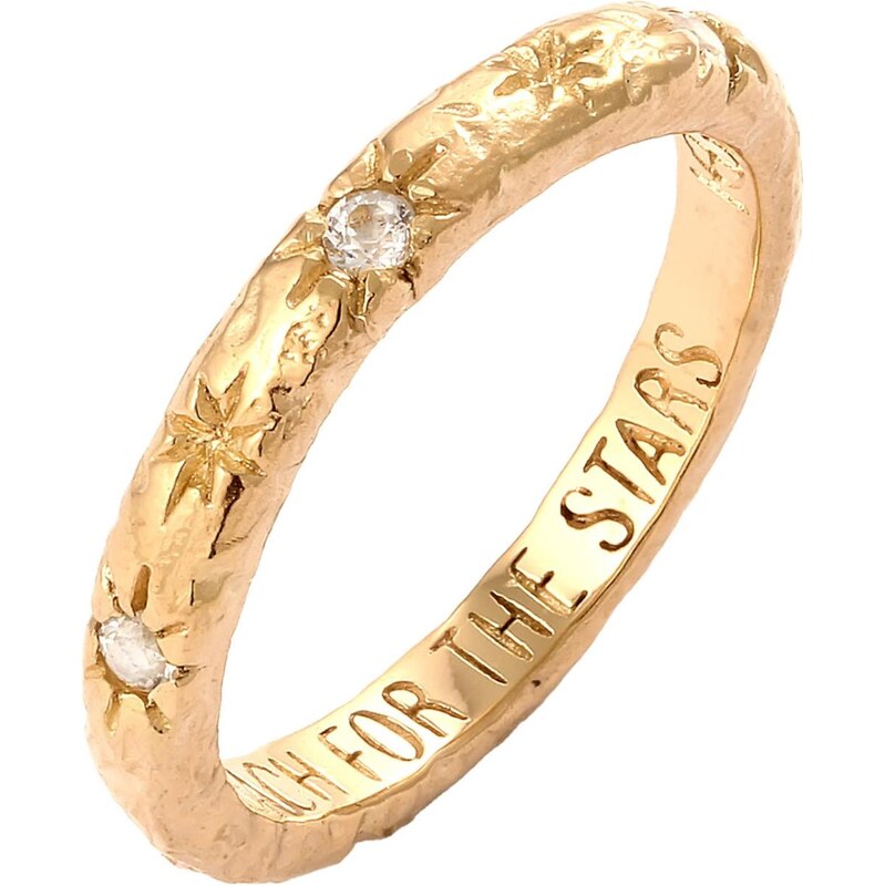 Haze&Glory Prsteň zlatá / priehľadná 65883497