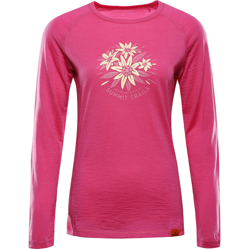 ALPINE PRO - MERENA DÁMSKE TRIČKO Z MERINO VLNY 68611699