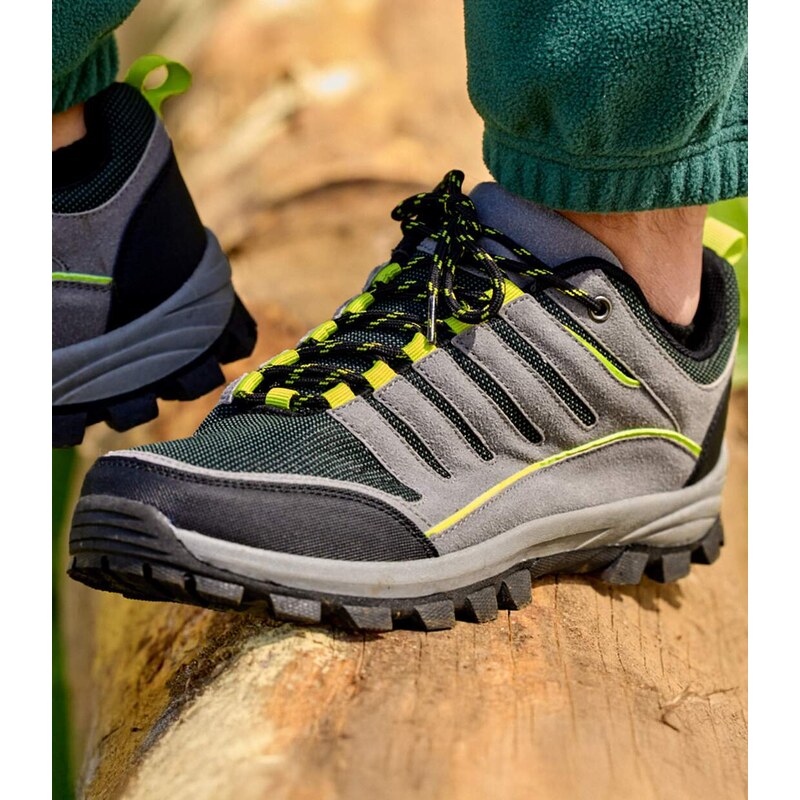 Pohodlné outdoorové topánky Atlas For Men Zelená 65474717