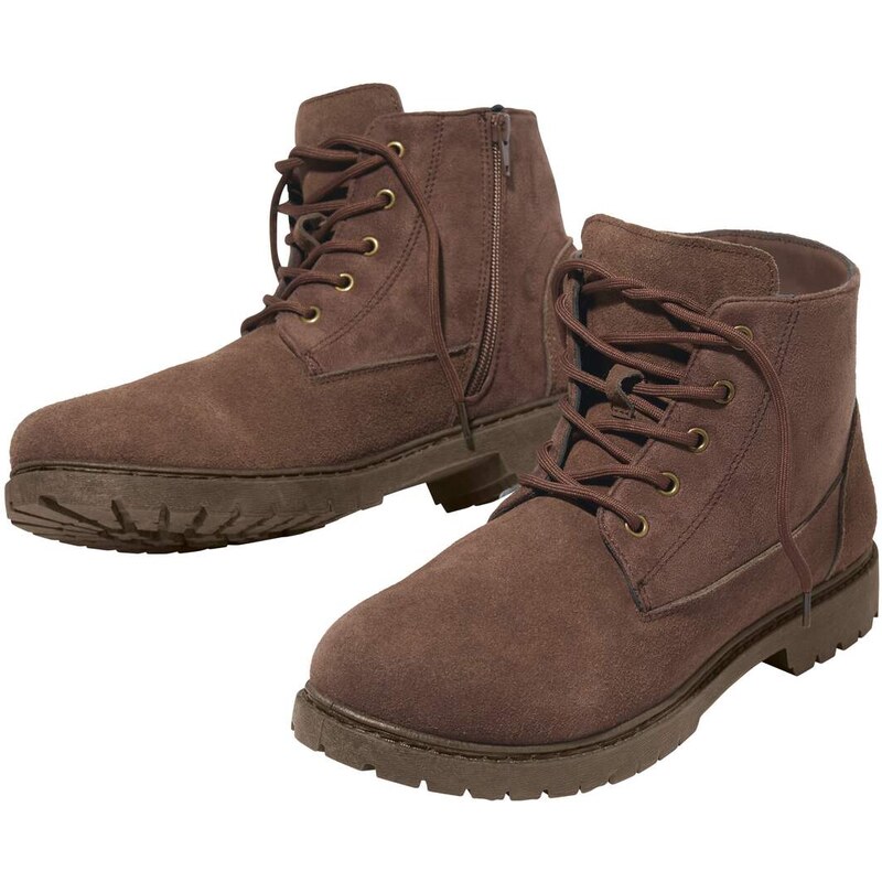 Hnedé topánky na zips Atlas For Men Hnedá 65474719
