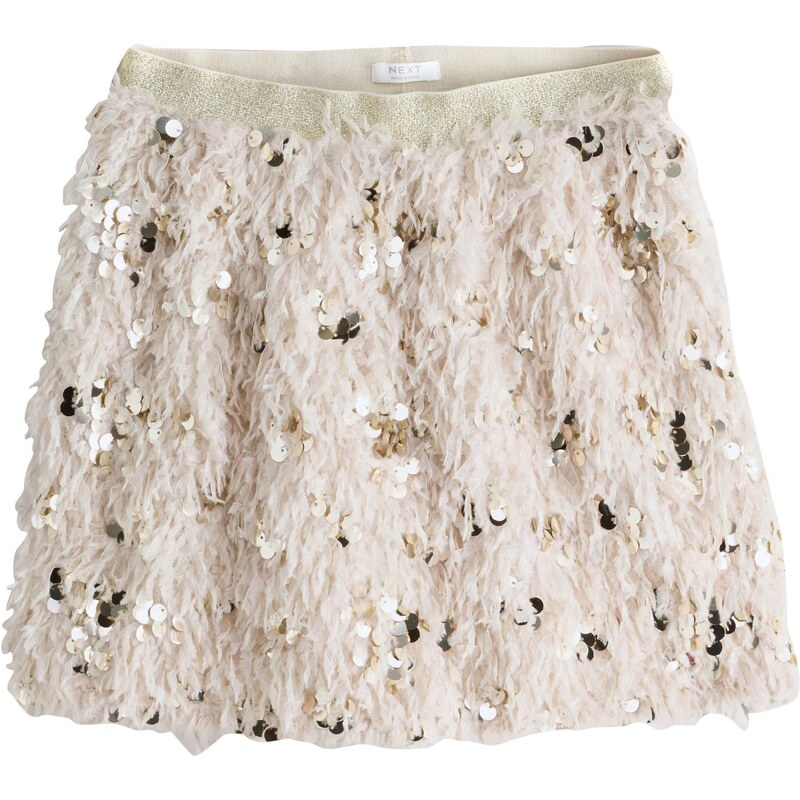 Next Sukňa krémová / zlatá 65795565