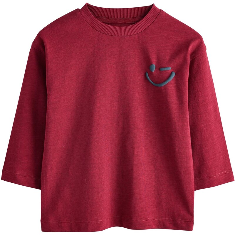 Next Tričko burgundská 66051947