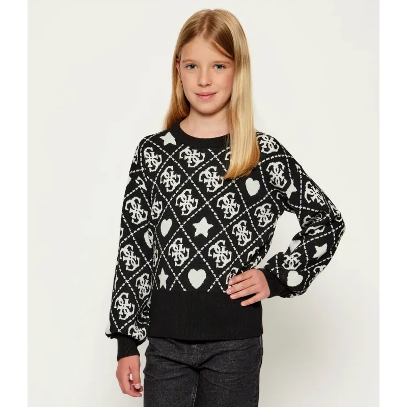 Guess Sveter | regular fit | s prímesou vlny 65263361