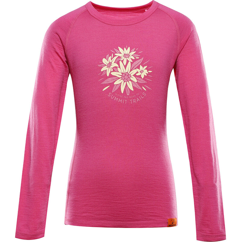 ALPINE PRO - MERENO DETSKÉ TRIČKO Z MERINO VLNY 68611697
