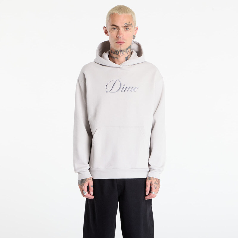 Mikina Dime Cursive Hoodie UNISEX Cement S 65475385