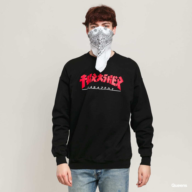Mikina Thrasher Godzilla Crewneck Black S 65475388