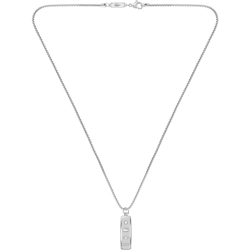 Lacoste Nadčasový oceľový náhrdelník pre mužov District 2040536 66581051